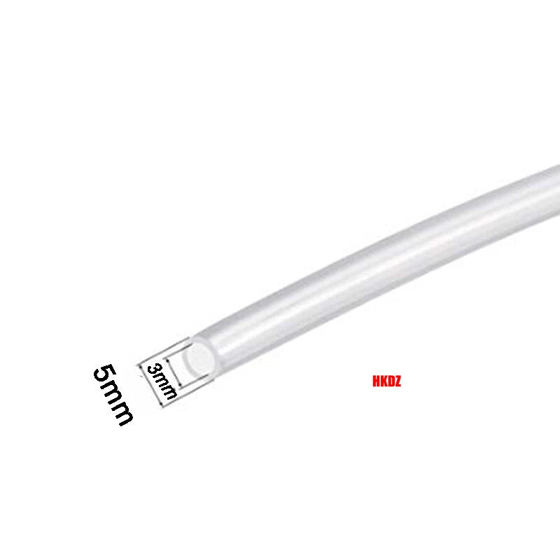 Clear Food Grade Silicone Tubing — Flexible Vacuum & Beer Hose, Multiple Sizes