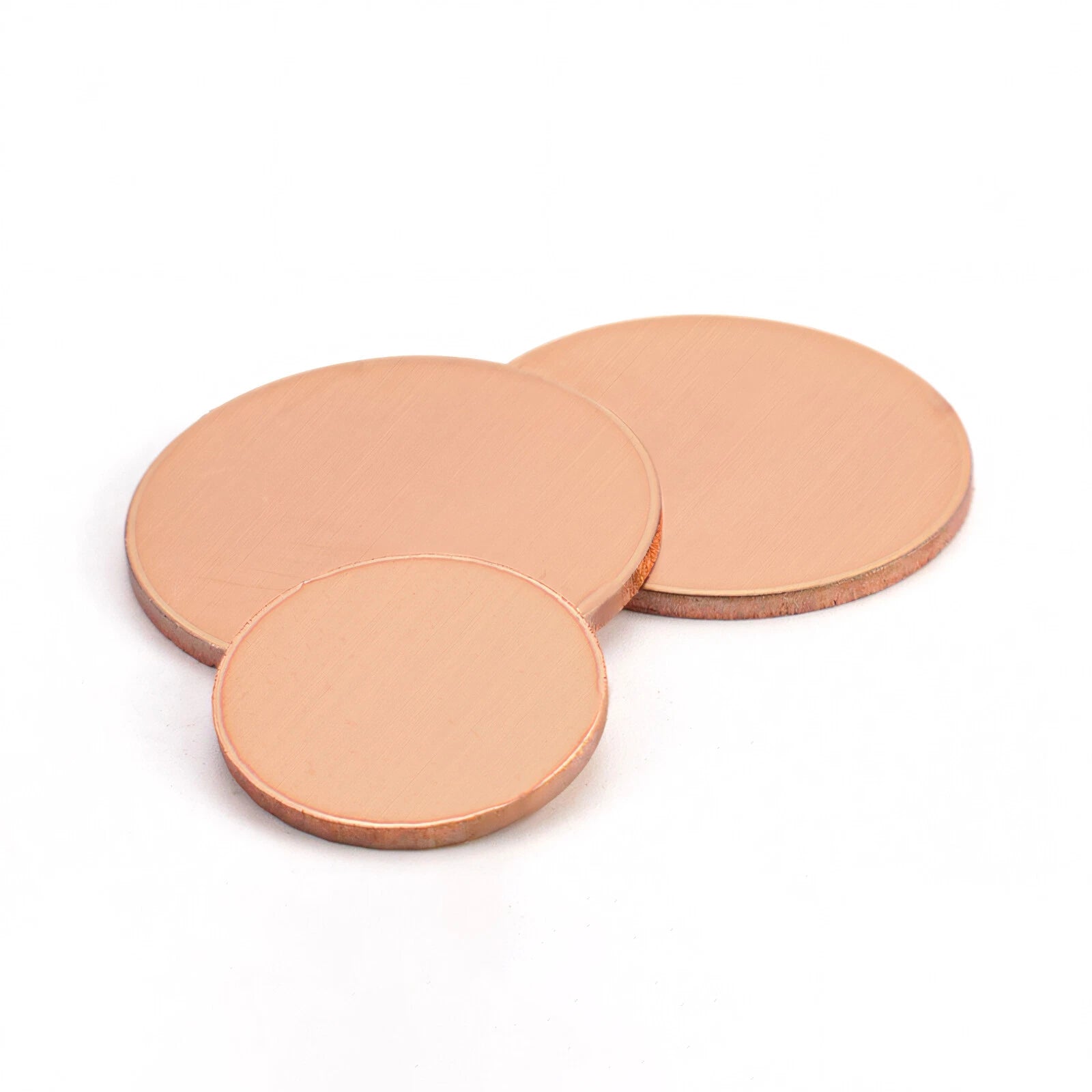 Solid Round Copper Sheet Pure Cu Plate Blanks Metal Discs 10-200mm Thick 1.2-6mm