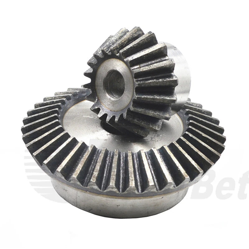 Bevel Gear Set Mod 1.5 2 2.5 3 Steel 1:2 Pairing 15/30 16/32 18/36 20/40 Tooth