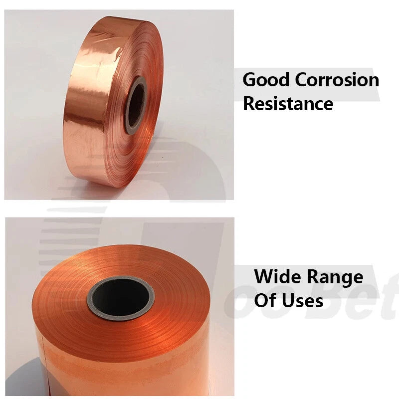 99.9% Pure Copper T2 Cu Metal Sheet Foil Plate Strip Band Thick 0.1mm-0.15mm