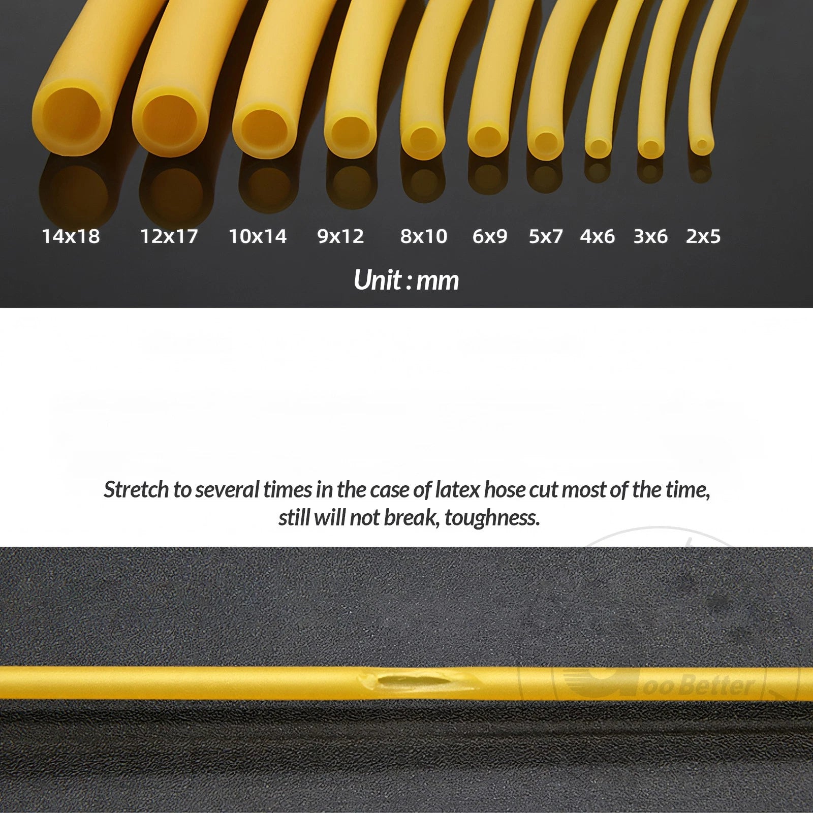 Latex Rubber Tube — Elastic Surgical Tubing for Slingshot, Fishing & DIY