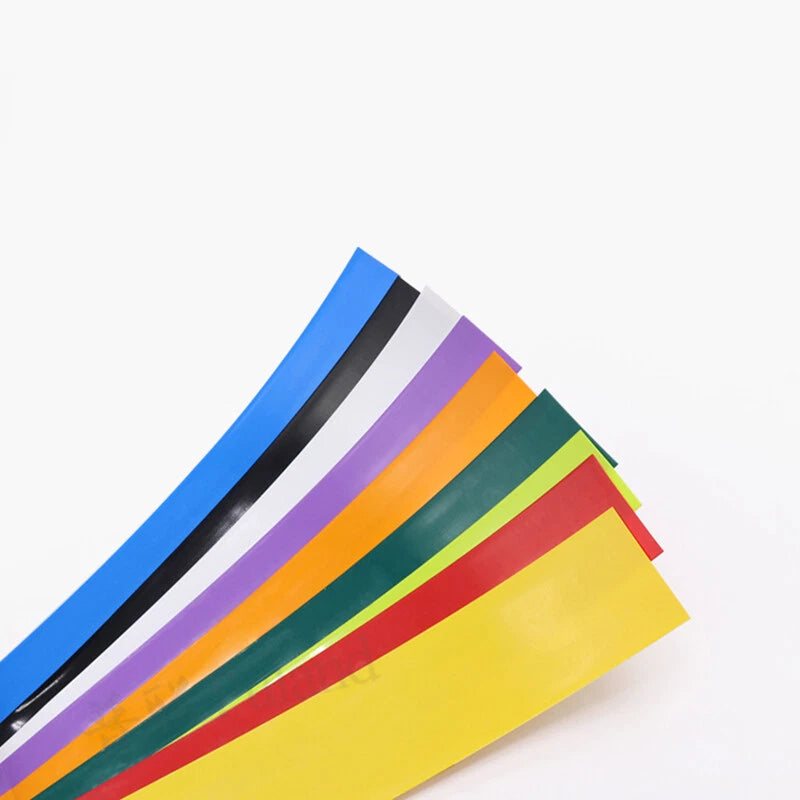 PVC Heat Shrink Tubing for RC Battery Packs — 7mm to 125mm, 13 Colors