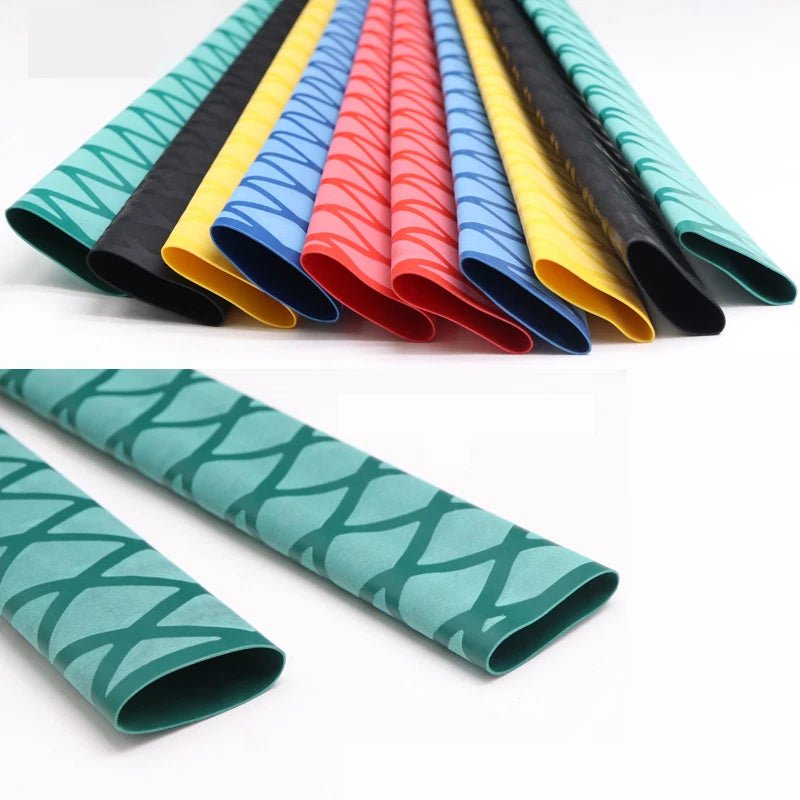 Non - Slip Heat Shrink Tubing Grip Wrap — Textured Sleeving for Tool Handles (φ28–50mm) - HomeDIYer