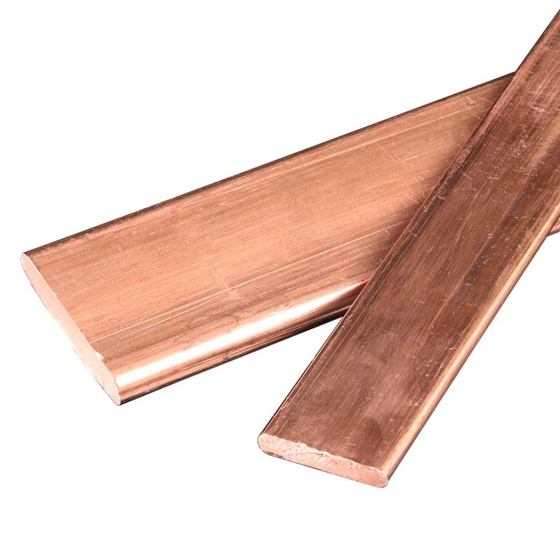 T2 Copper Flat Bar Pure Cu Electrical Copper Bus Bar Strip Metal Sheet 100/200mm
