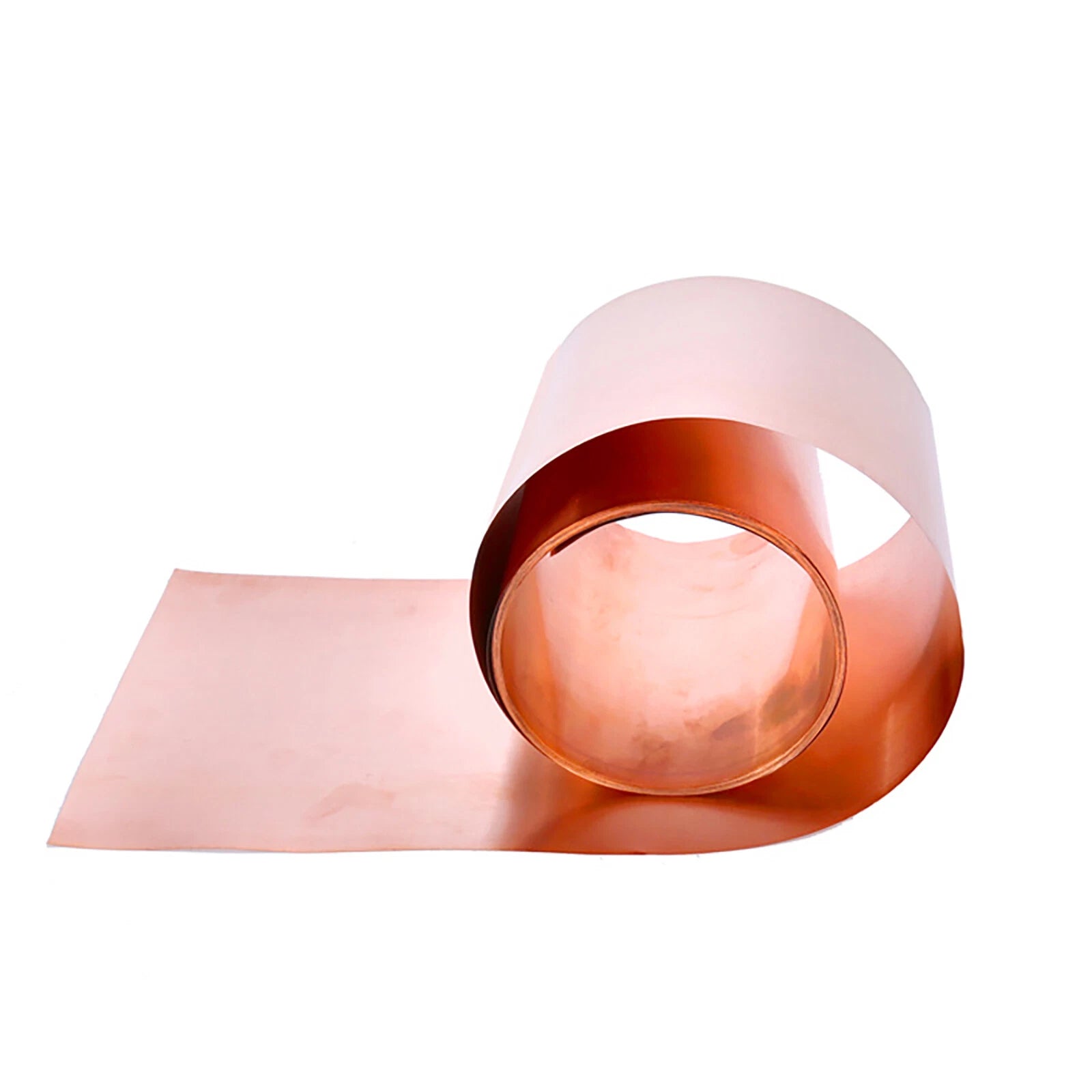 99.9% Pure Copper Sheet Roll Metal Foil Plate Strip 0.01-1mm Thick 10-300mm Wide