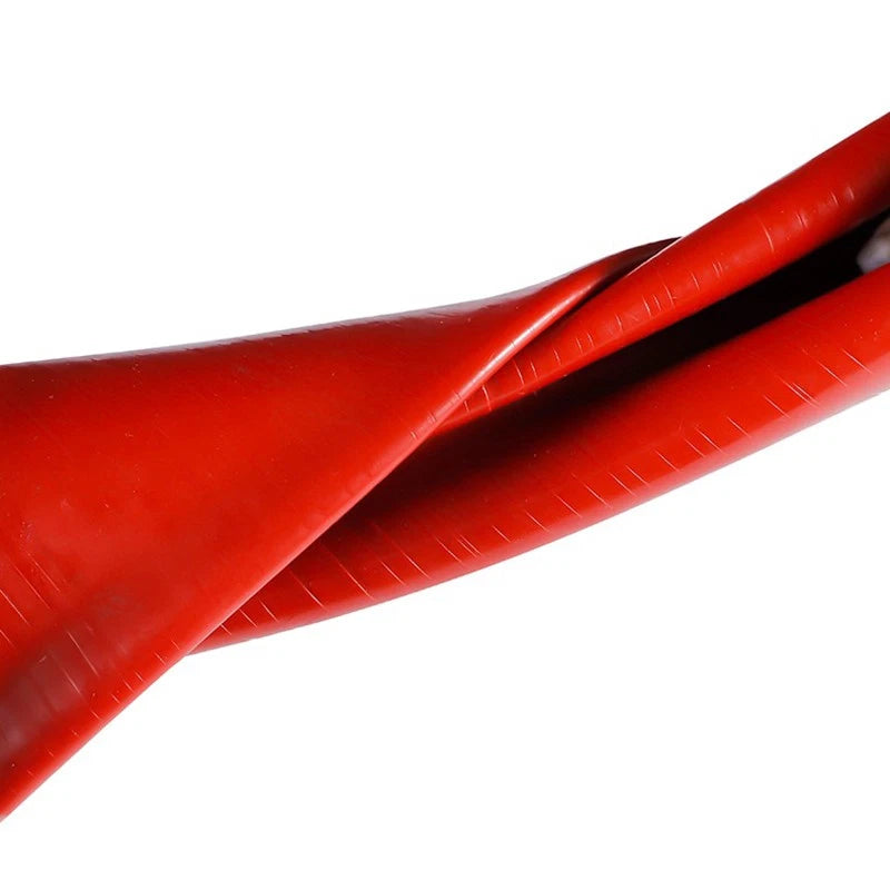 Large Bore Silicone Hose Tube — ID 20mm to 235mm, High Temp 300°C, Soft Flexible Rubber Pipe