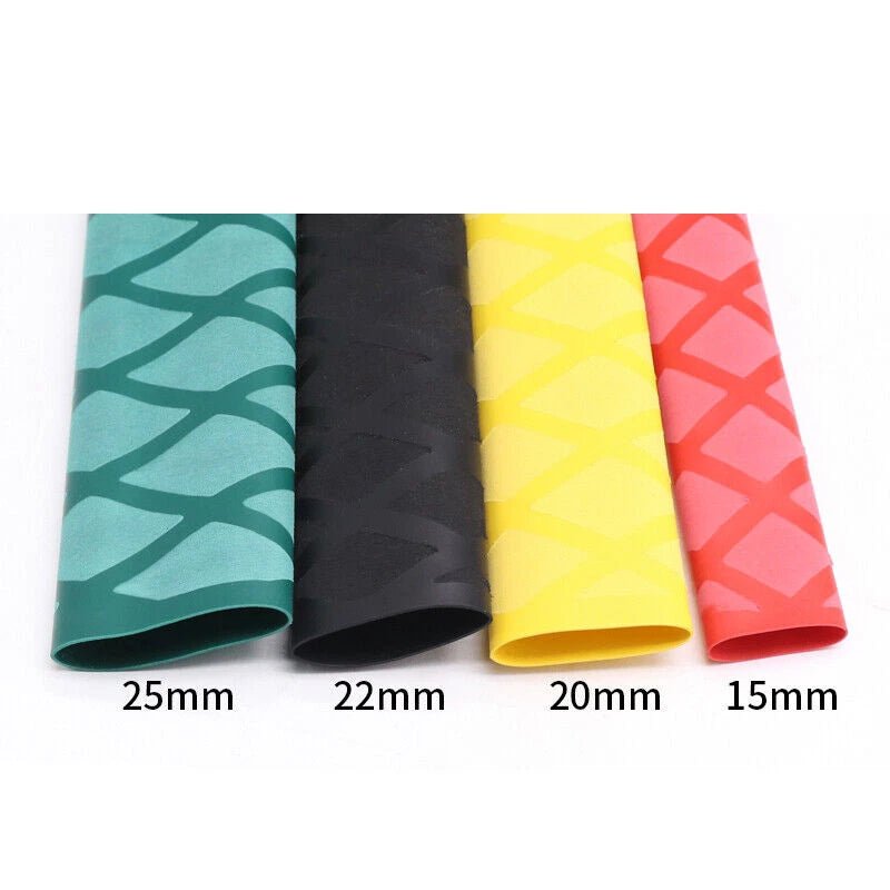 Non - Slip Textured Heat Shrink Tubing — Handle Grip Sleeving, φ15–40mm - HomeDIYer