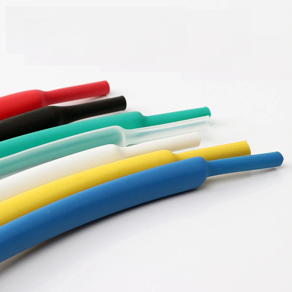 Heat Shrink Tubing 3:1 Adhesive Glue Lined — Φ1.6mm to Φ65mm, Multiple Colors & Lengths