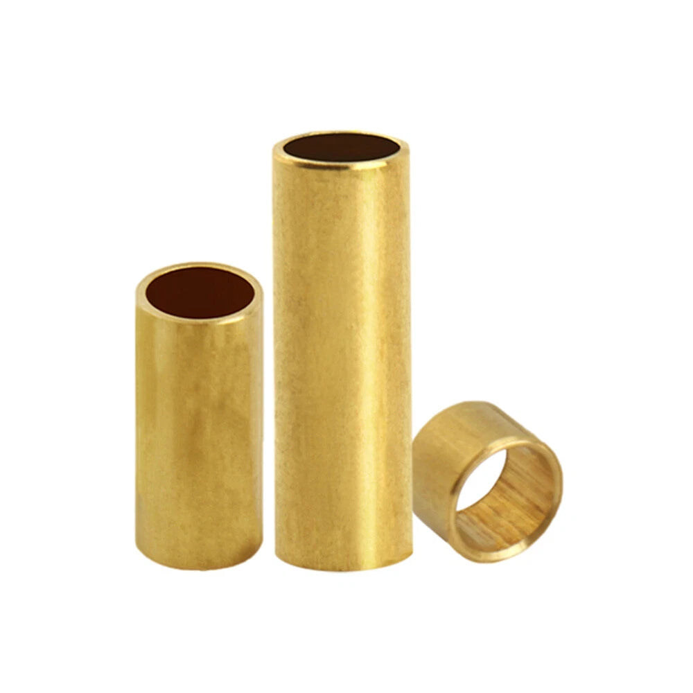 Seamless Brass Round Tube — Inner Dia 2mm to 5mm, Multiple Lengths