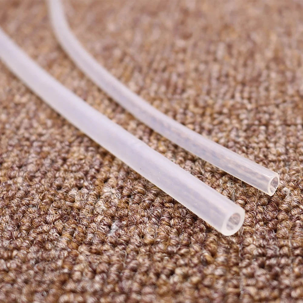 Clear Silicone Tube — Food Grade Flexible Hose, 3mm / 5mm / 7mm ID