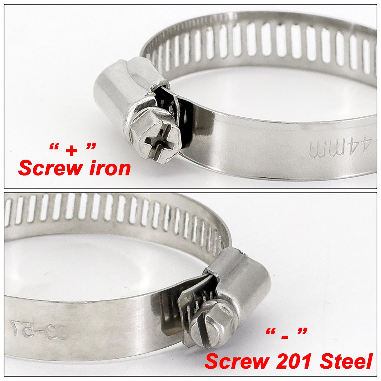 Stainless Steel Hose Clamps Jubilee Type Pipe Tube Clips 201steel 6mm To 289mm