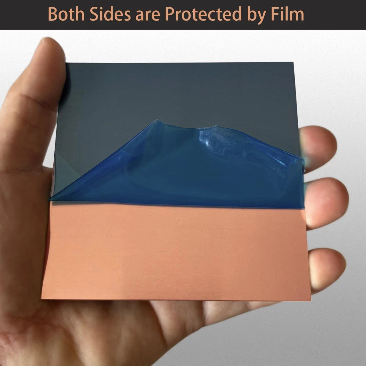 Copper Sheet Metal Guillotine Cut 0.1mm-0.8mm Thick,300mm x 300mm Copper Plate