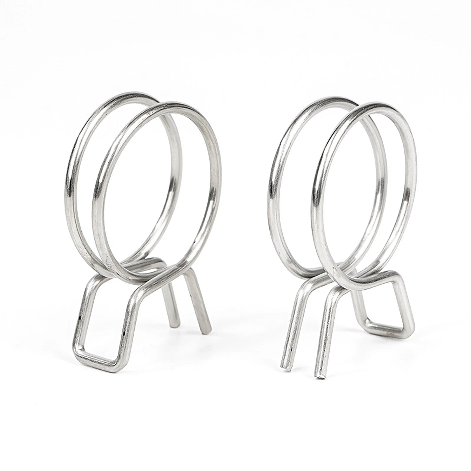 Single/Double Wire Spring Clips / Silicone Hose Pipe Air Fuel Band Tube Clamp