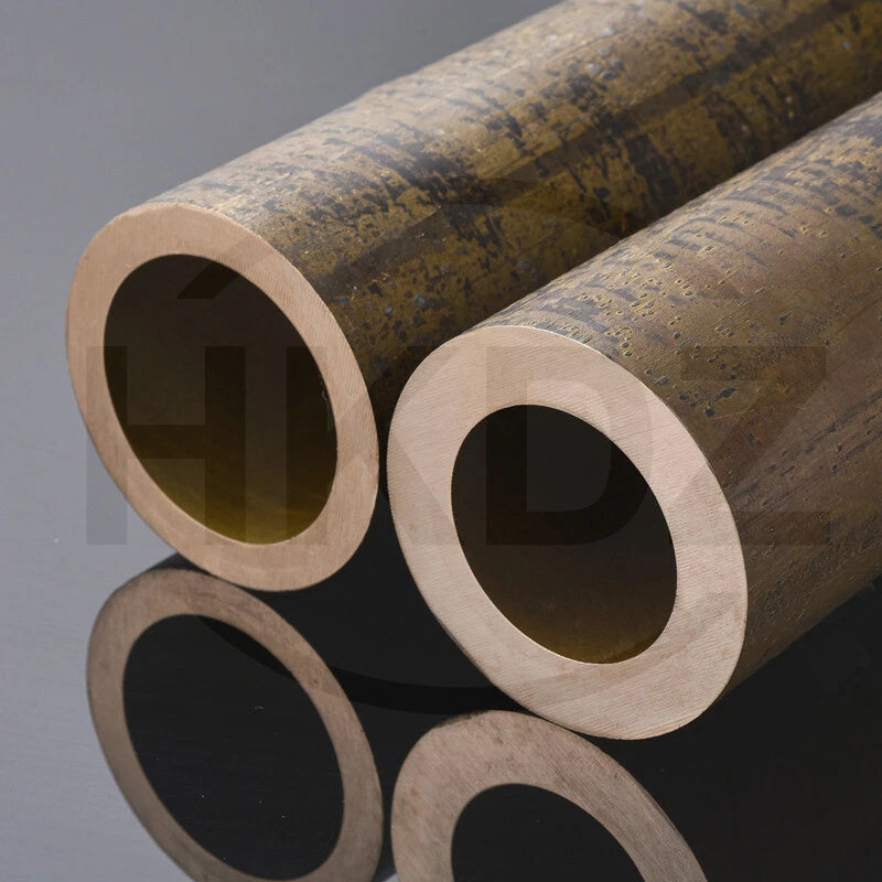 C59 Tin Bronze Tube — OD 25–110mm, ID 13–80mm, Length 100mm | Brass Bushing Pipe