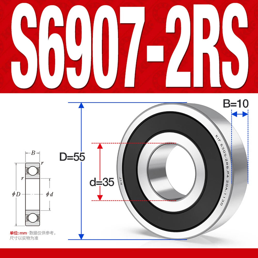 6900 6901 6902 9603 6905~6910 Stainless Steel Deep Groove Ball Bearing Bearings