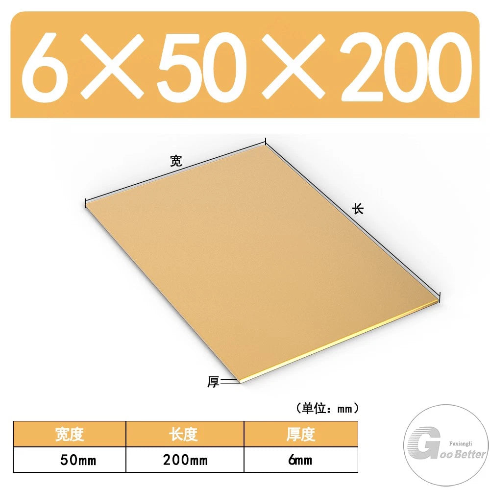 H62 Brass Sheet various sizes Thick 4mm to 10mm Models making, jewellery making