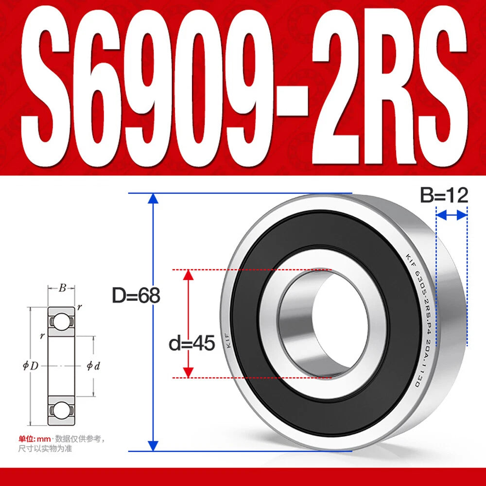 6900 6901 6902 9603 6905~6910 Stainless Steel Deep Groove Ball Bearing Bearings