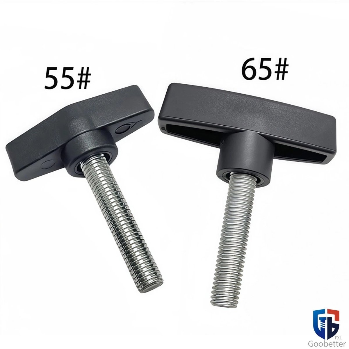 M6 M8 M10 M12 T - Handle Thumb Screws — Wing Knob Clamping Bolts with Flange Nut - HomeDIYer