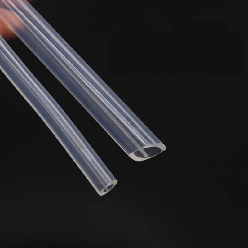Food Grade Silicone Tubing — Transparent Rubber Hose ID 0.5–60mm for Brewing, Milk & Fluid Transfer