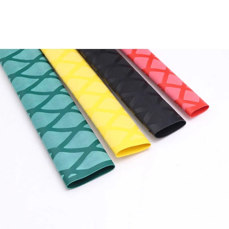 2:1 Heat Shrink Tubing – Patterned Cable Sleeve for Rod Handles - HomeDIYer