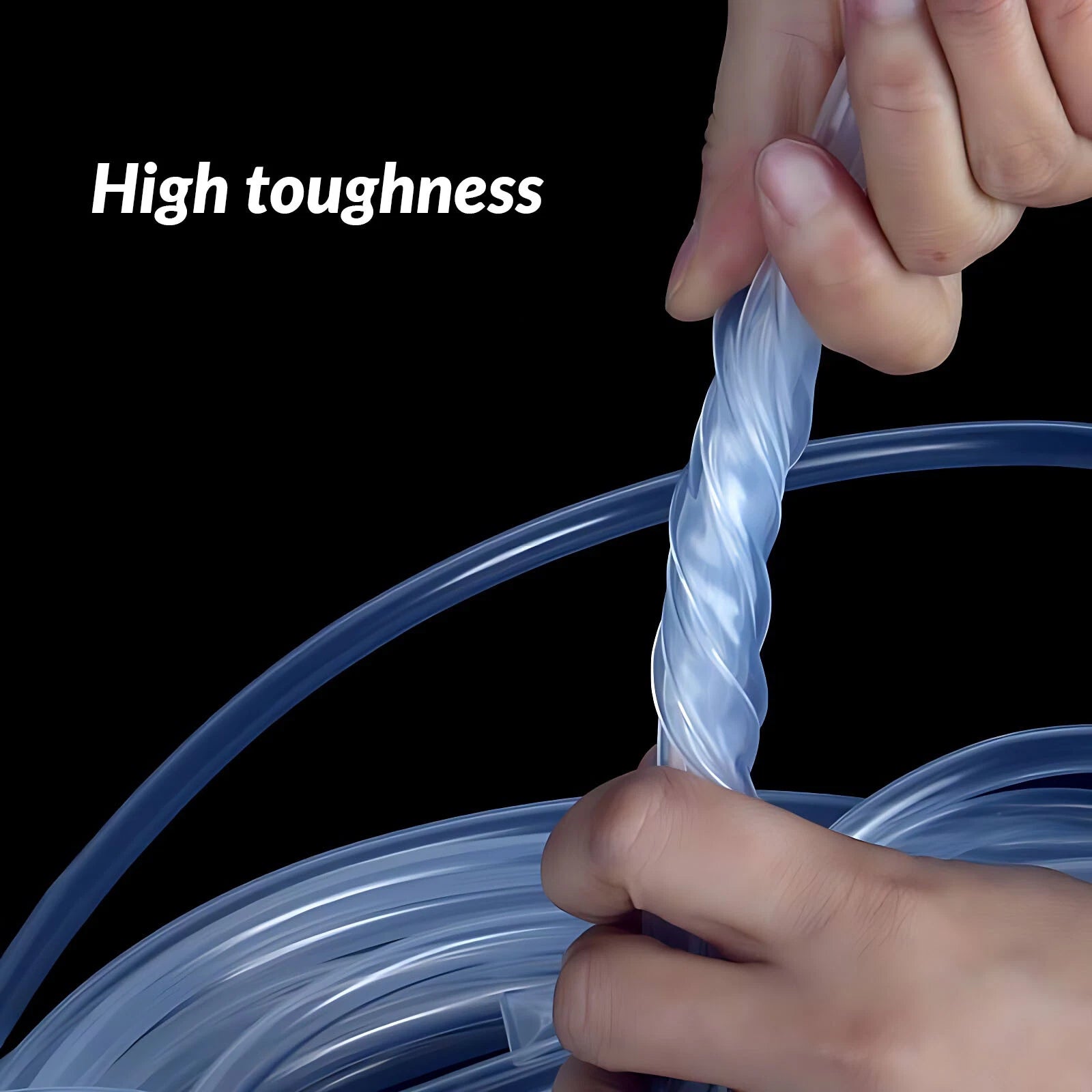 Food Grade Clear Silicone Tubing — Flexible Transparent Hose for Beer, Milk & Fluid Transfer