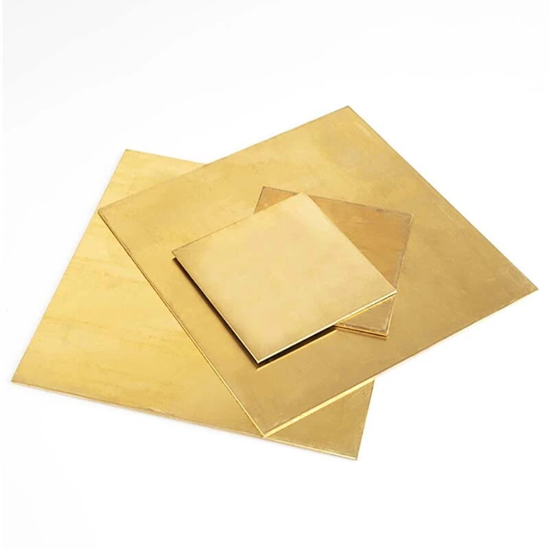 H62 Brass Sheet Plate Metal Strip Flat Bar 0.3mm-32mm Thick 10mm-300mm Length
