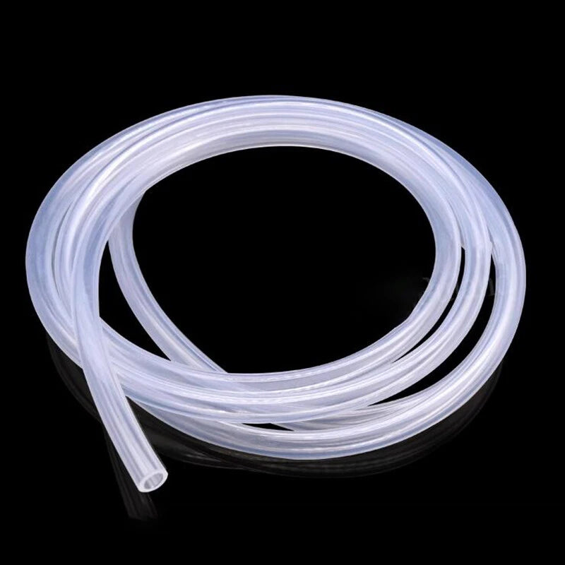 Clear Silicone Tubing — Food Grade Flexible Hose for Beer, Vacuum & Lab Use