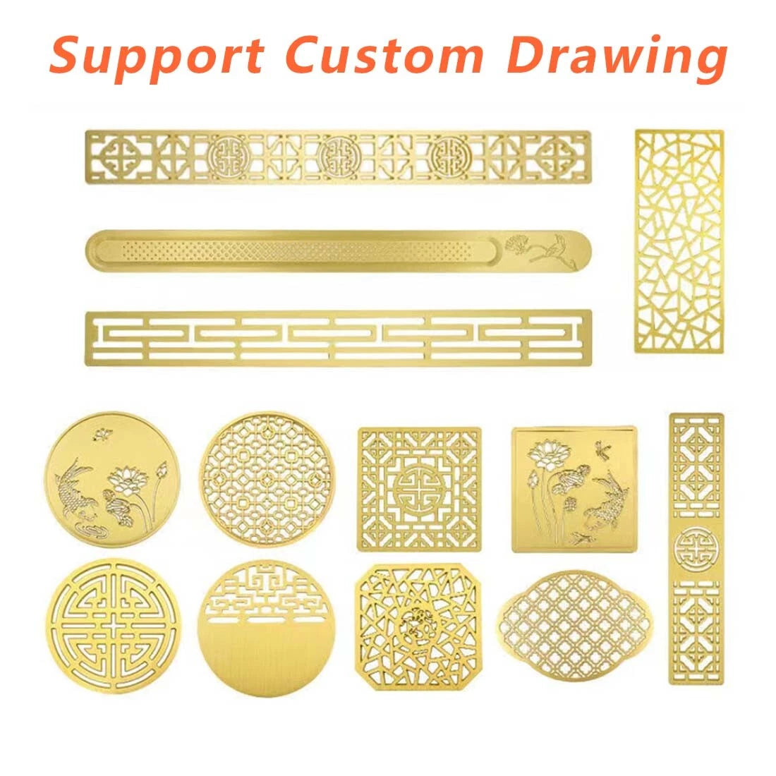 Brass Plate Sheet Thick 0.5/0.8/1/1.5-6mm Model Craft DIY Metal Thin Sheet Plate
