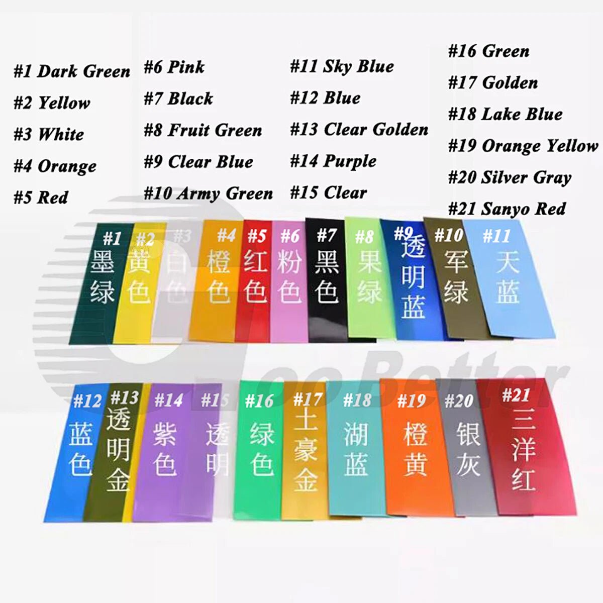 PVC Heat Shrink Tubing for RC Battery Packs — 55mm to 103mm, Multiple Colors - HomeDIYer