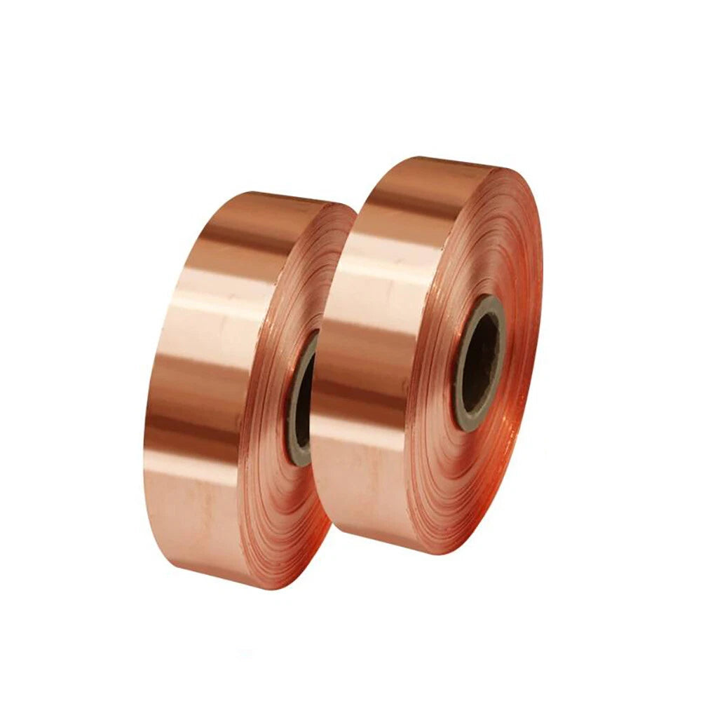 99.9% Pure Copper Cu Thin Metal Sheet Roll Foil Plate Strip T2 Thick 0.01mm-1mm