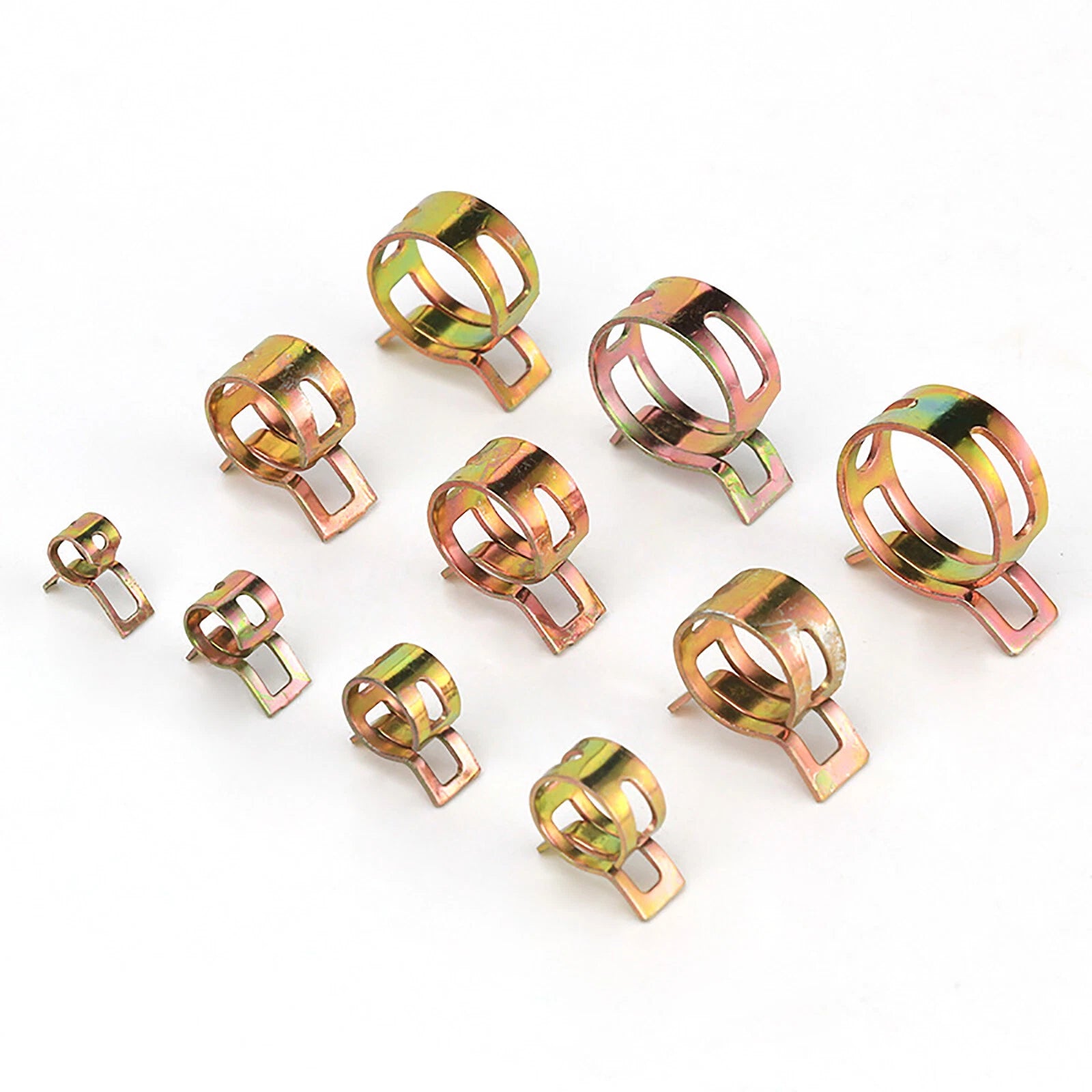 Spring Hose Clips/Clamps Fuel Air Gas Water Pipe Self Clamping 60pcs / 90Pcs Set