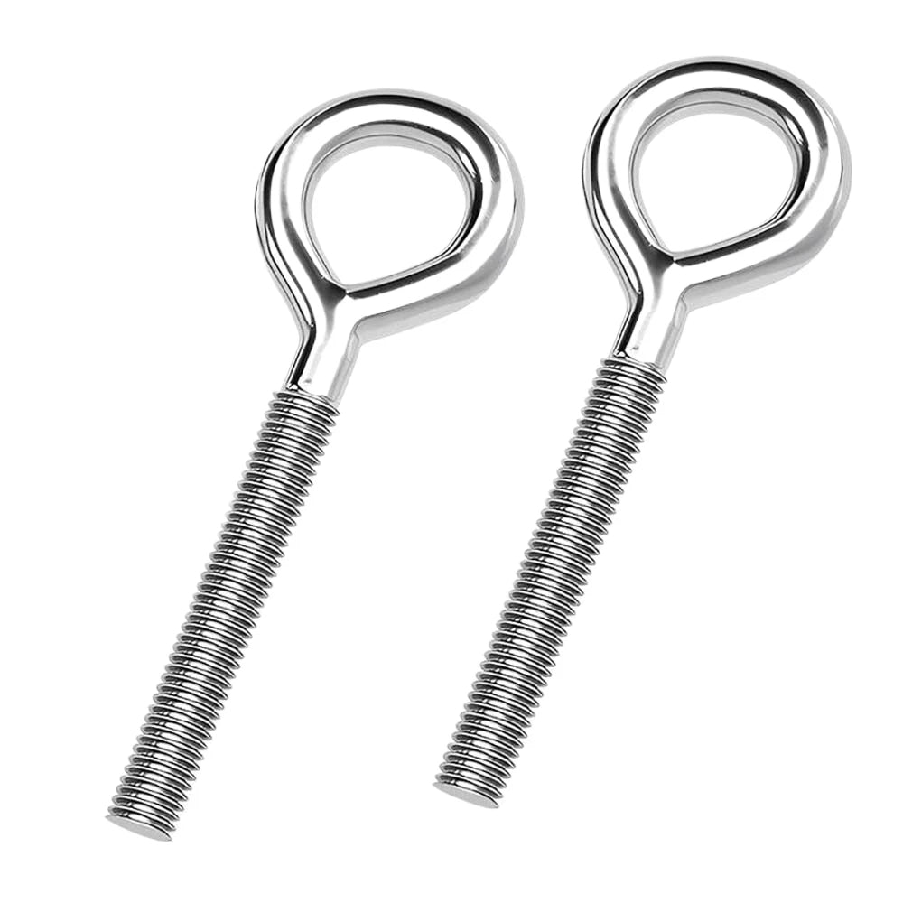 Stainless Steel Eye Bolts M4–M24 | A2 Forged Metric Lifting Ring Screws