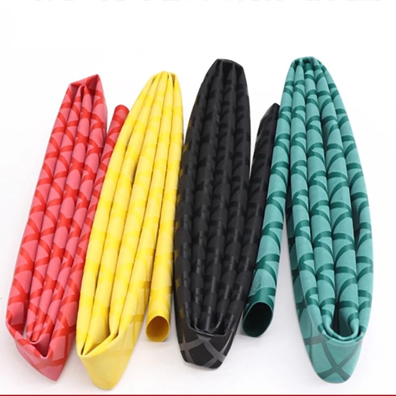 Non - Slip Heat Shrink Tubing Grip Wrap — Textured Sleeving for Tool Handles (φ28–50mm) - HomeDIYer