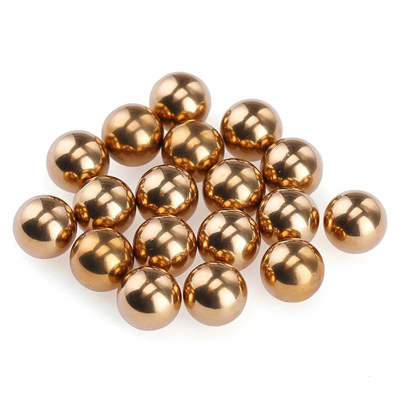 Brass Ball Bearings Art Craft Spheres Metal Balls 0.9mm ~ 80mm