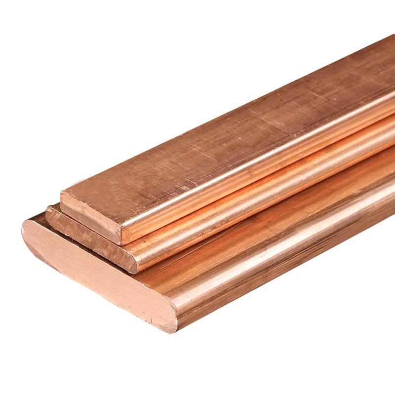 T2 Copper Flat Bar Pure Cu Electrical Copper Bus Bar Strip Metal Sheet 100/200mm