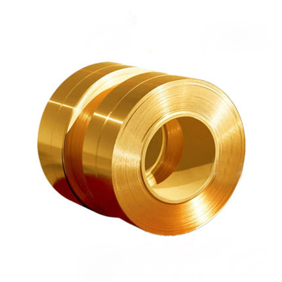 Copper Tape Brass sheet 0.01mm-1 mm Thickness 100mm x 200mm Brass Foil Roll