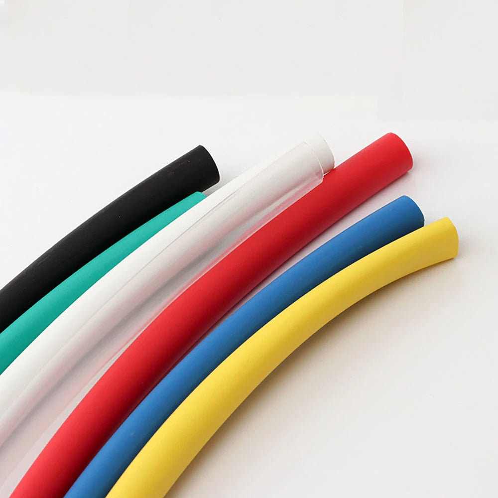 Heat Shrink Tubing 3:1 Adhesive Glue Lined — Φ1.6mm to Φ65mm, Multiple Colors & Lengths