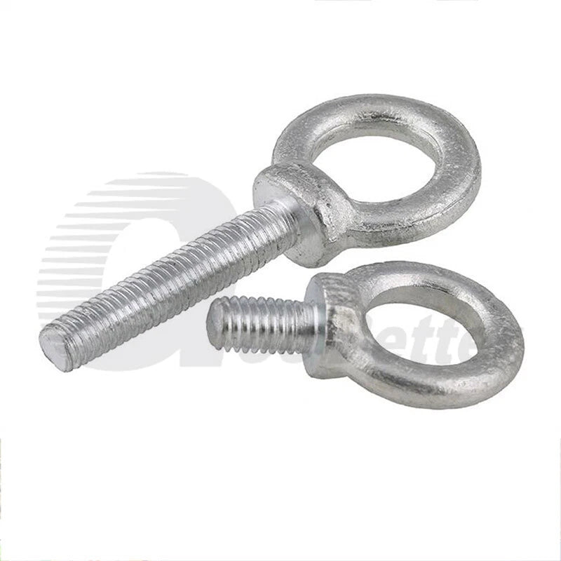 Metric Eye Bolts Zinc Plated — M6 M8 M10 M12 M14 M16 M18 Lifting Screw Eye - HomeDIYer