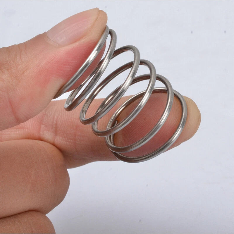 Compression Pressure Springs Wire Diameter 0.5mm Stainless Steel , Spring Steel