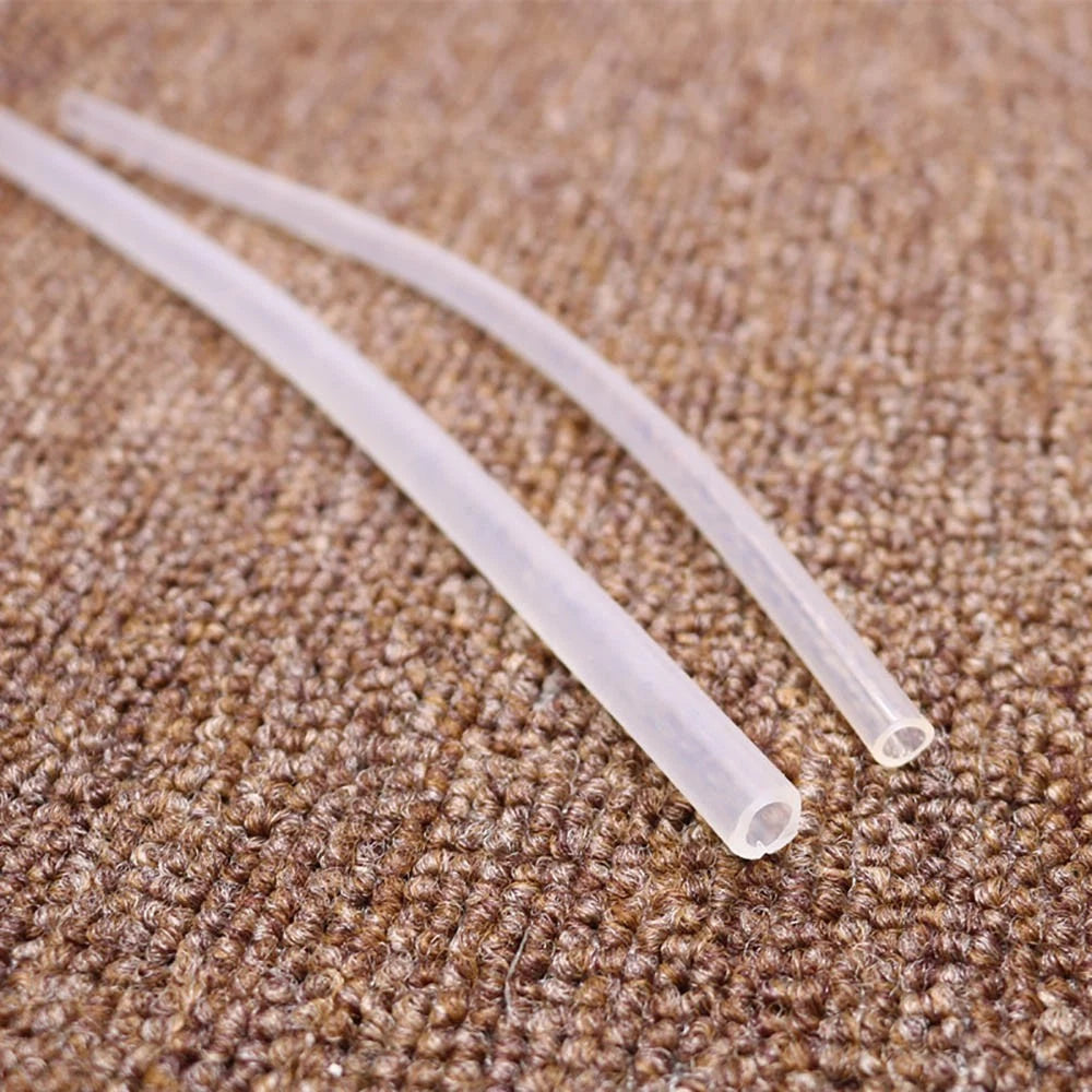 Clear Silicone Tube — Food Grade Flexible Hose, 3mm / 5mm / 7mm ID