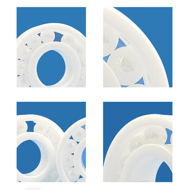 Full Ball Ceramic Bearings ZrO2 Zirconium Oxide Without Retainer Bore 4mm-30mm