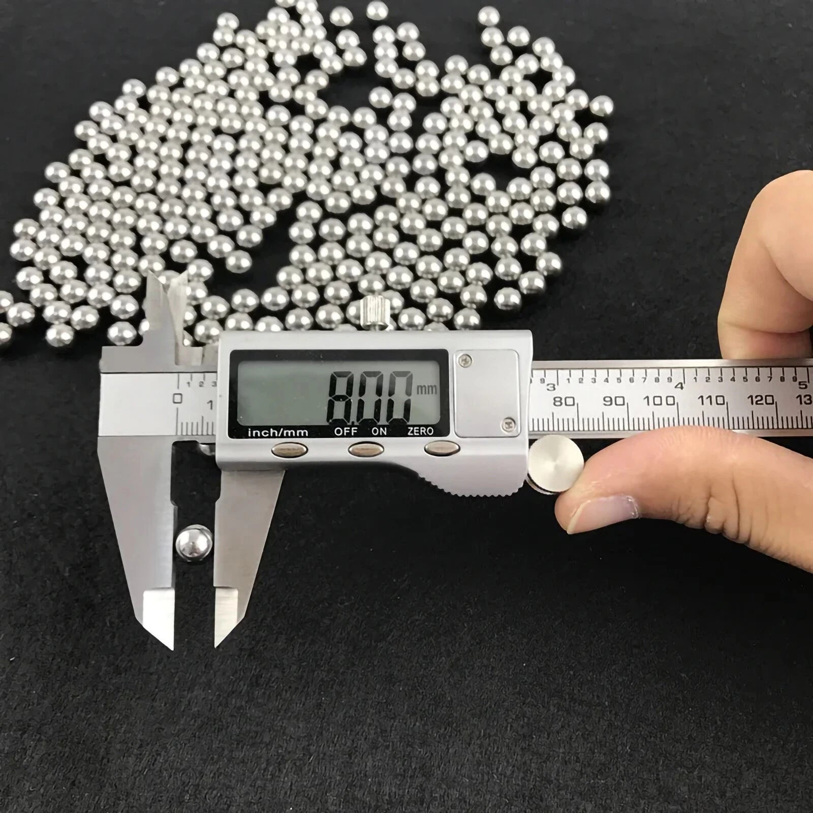 Solid Ball Bearings Carbon Steel Dia 1mm 2mm 3mm 4mm to 200mm High Precision