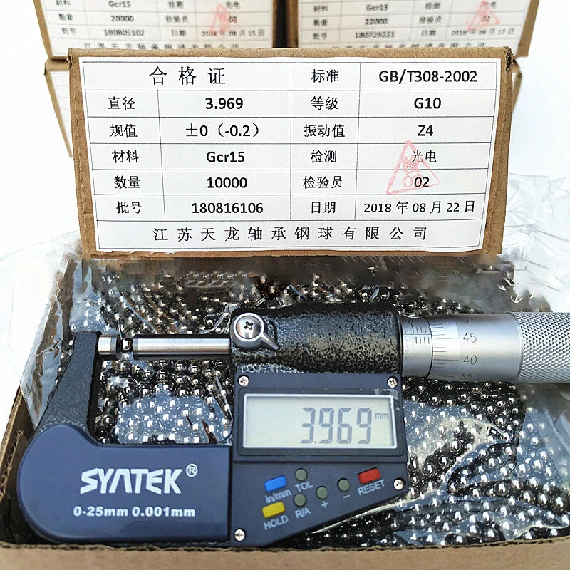 1.0mm-2.80mm STEEL BALL BEARINGS G10 HIGH PRECISION Bearing Ball
