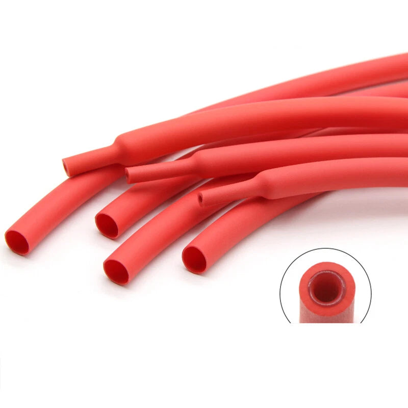 3:1 Red Adhesive Heat Shrink Tubing – Glue Lined Waterproof Sleeving