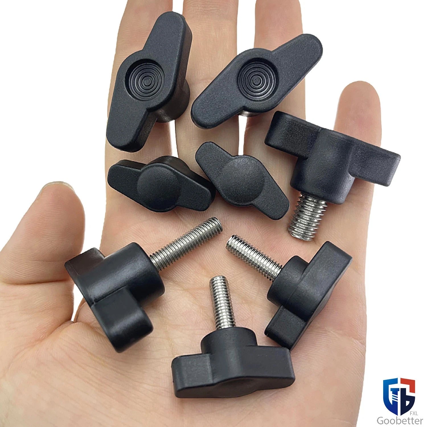 Male Wing Knob Bolt M5 M6 M8 Clamping Thumb Nut Z-handles Screws Stainless Steel