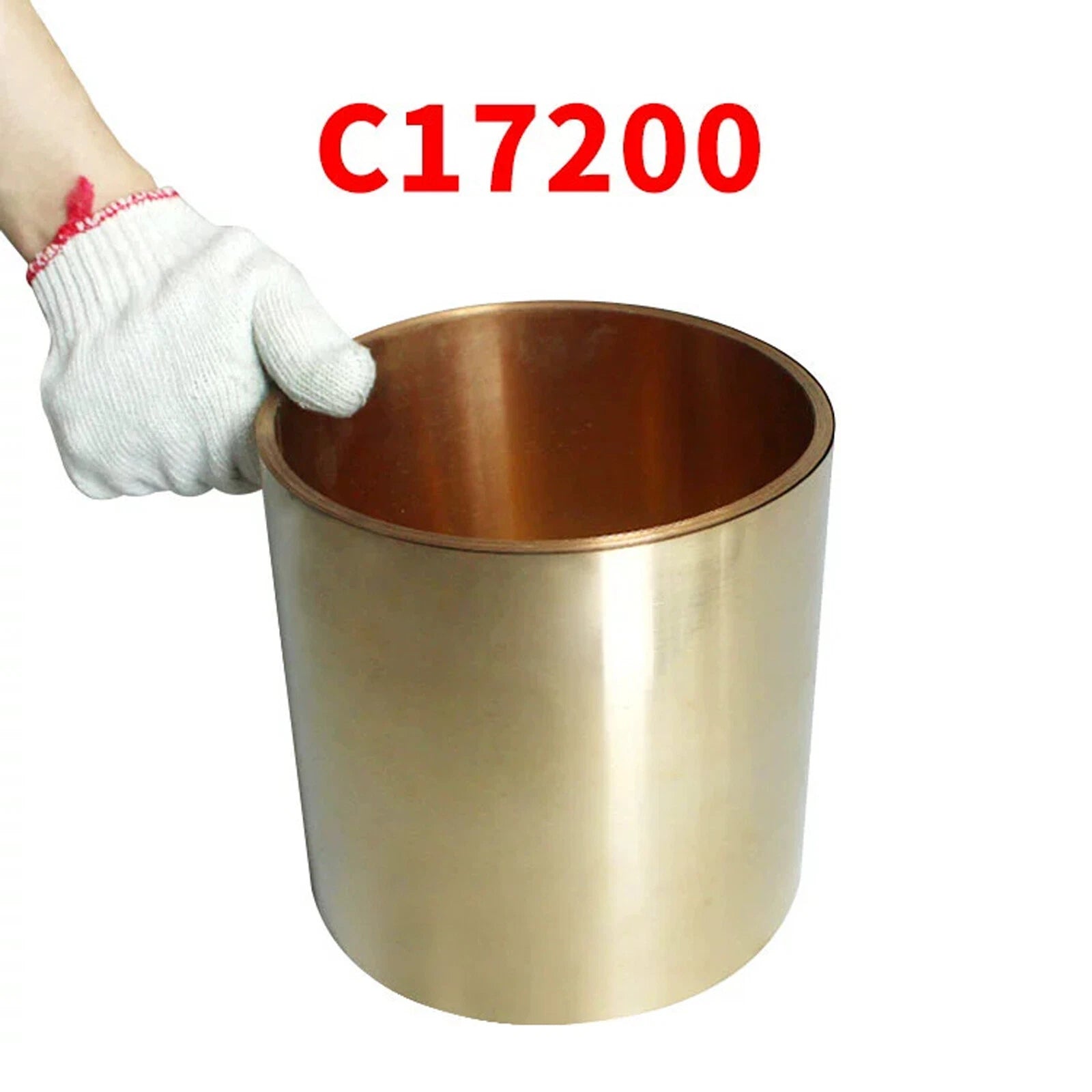 C17200 Beryllium Copper Metal Sheet BeCu Thin Foil Plate Strip Thick 0.1mm-12mm