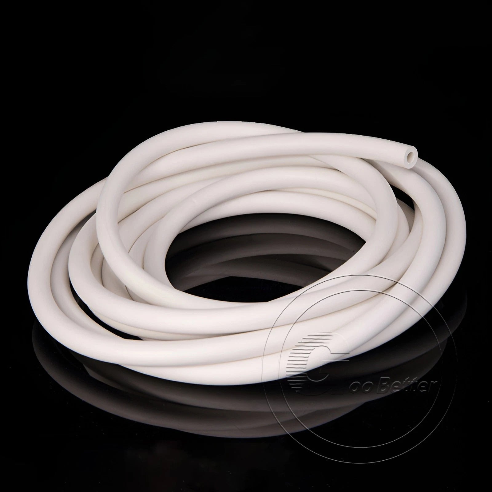 White Rubber Vacuum Tube — Flexible Laboratory Hose Pipe, 2mm–32mm ID