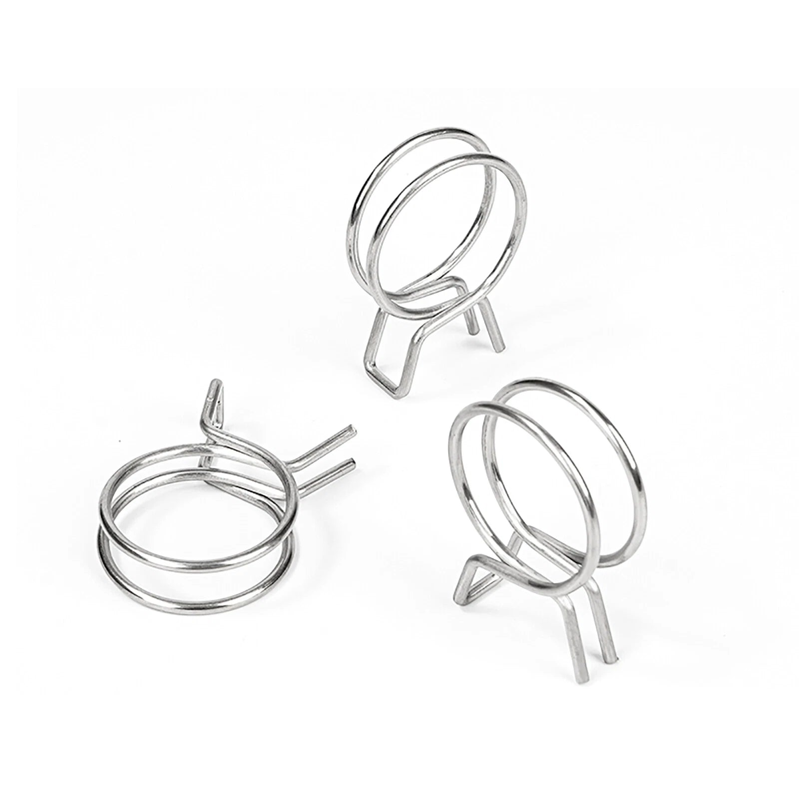 Single/Double Wire Spring Clips / Silicone Hose Pipe Air Fuel Band Tube Clamp