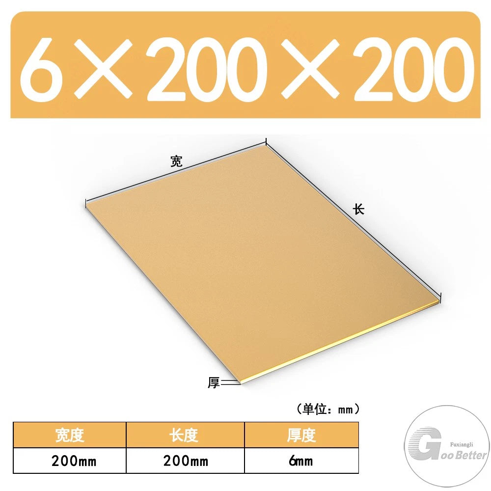 H62 Brass Sheet various sizes Thick 4mm to 10mm Models making, jewellery making