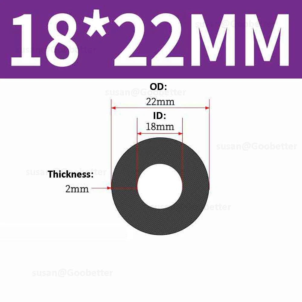 Silicone Hose Pipe Tube Water Air Black Rubber Tubing Tube ID 0.5mm to 38mm